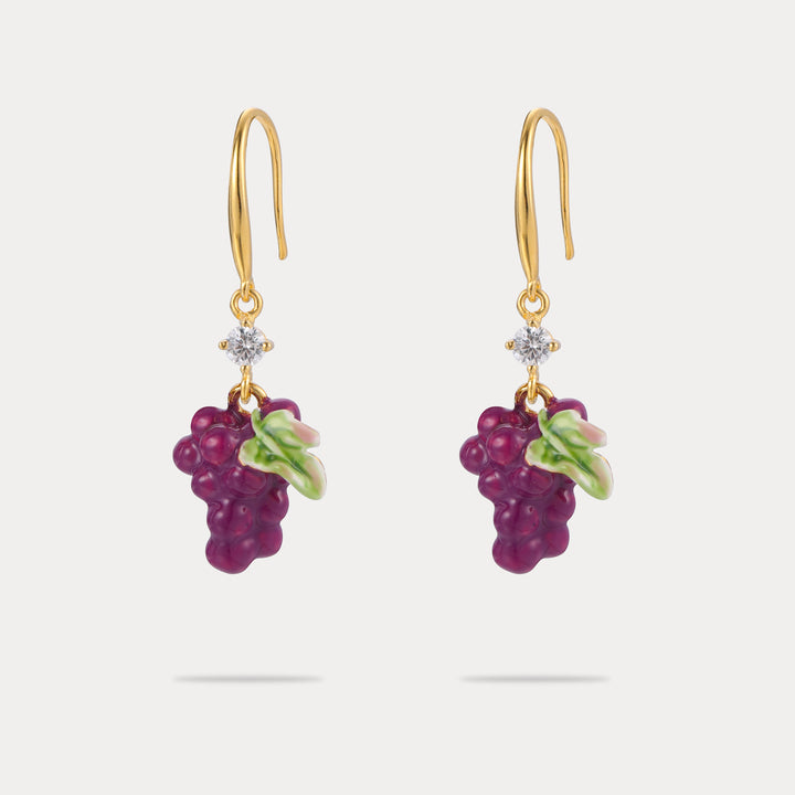 Grape Earrings