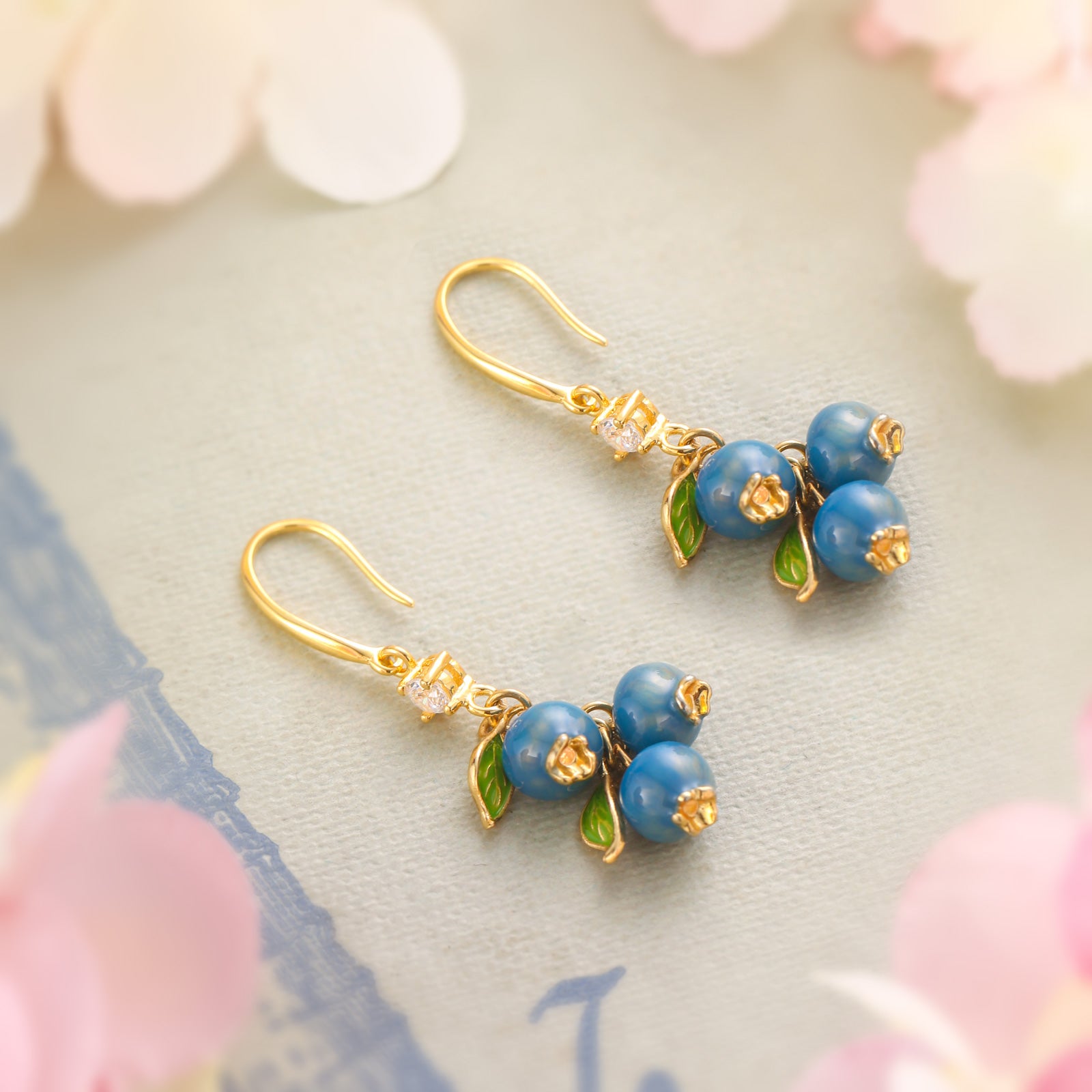 Blueberry Earrings