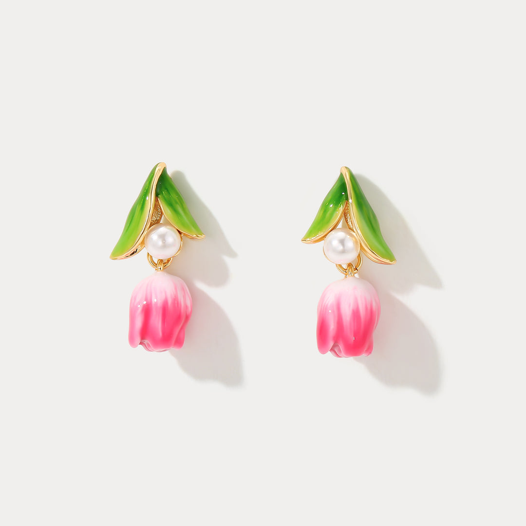 Selenichast Tulip Earrings