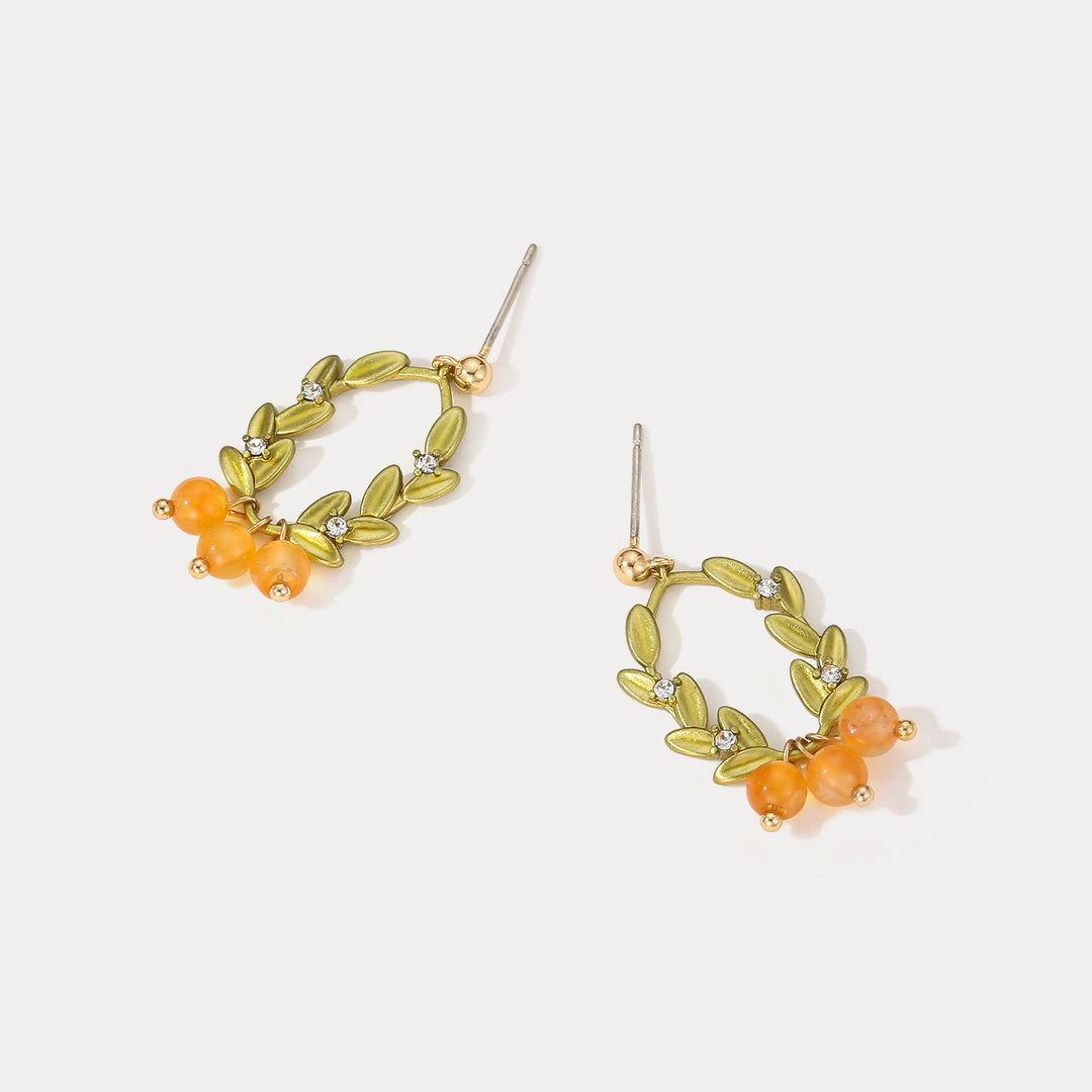 Selenichast Berry Earrings 