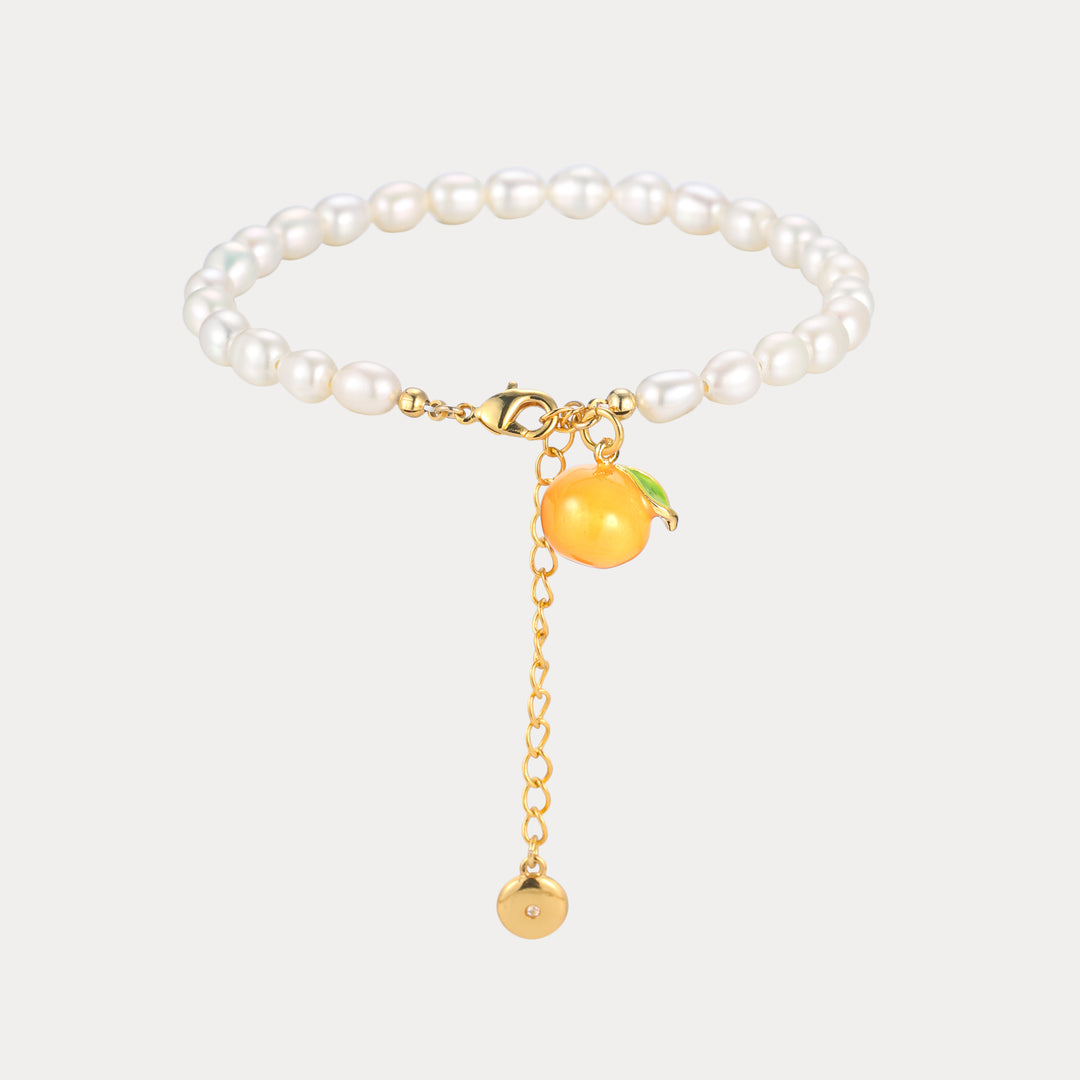 Bracelet de perles de fruits