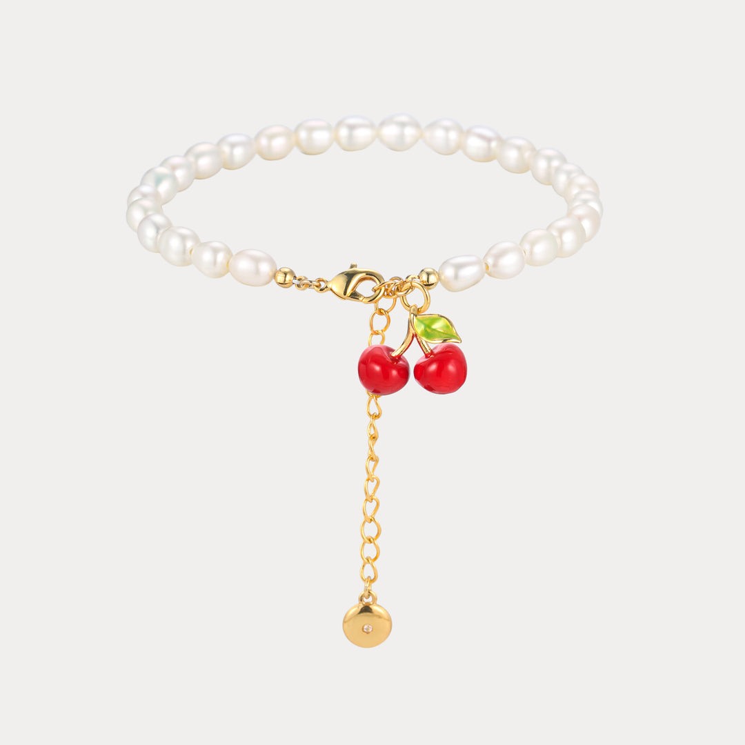Bracelet de perles de fruits