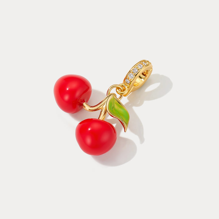 Selenichast Cherry Charm Pendant