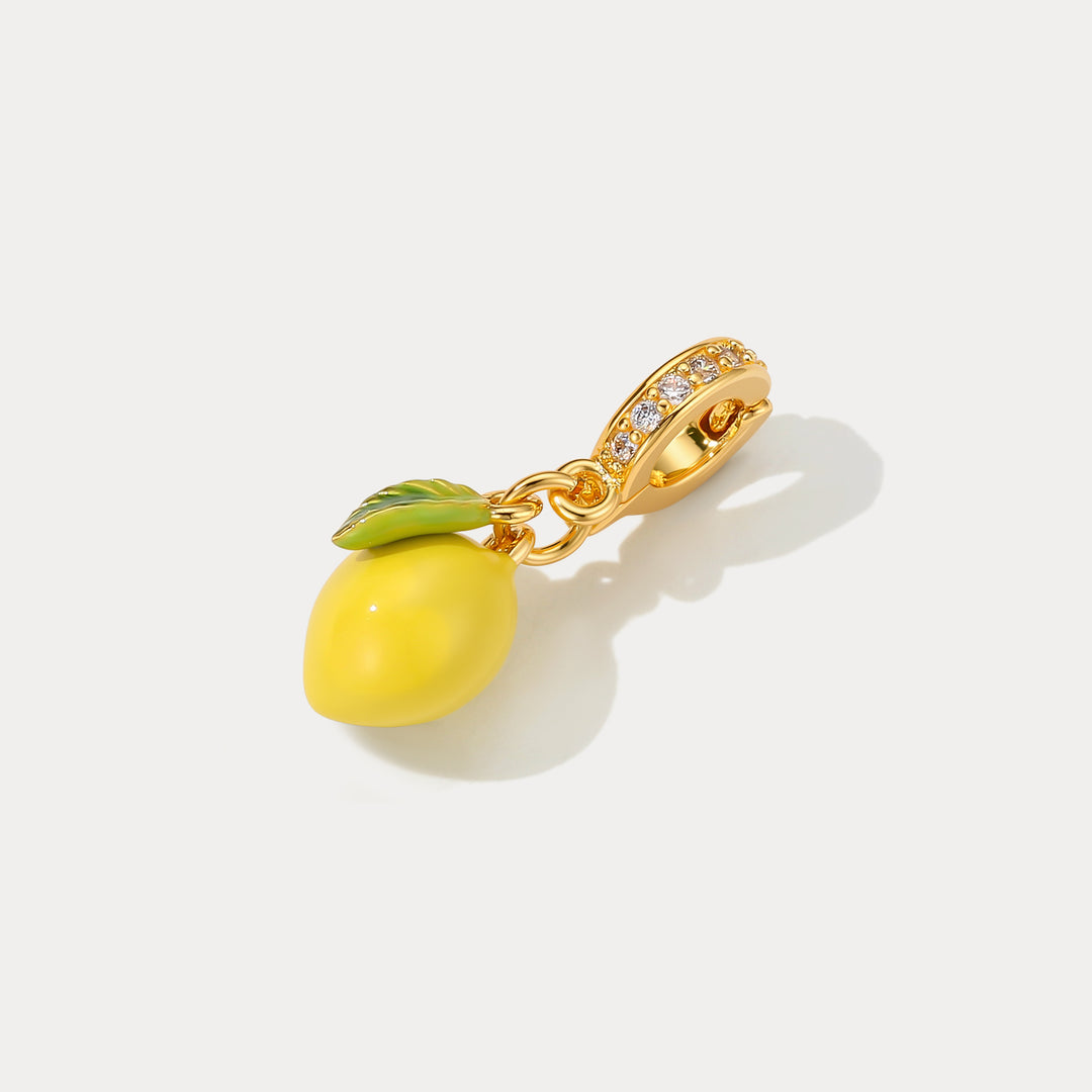 Selenichast Lemon Charm Pendant