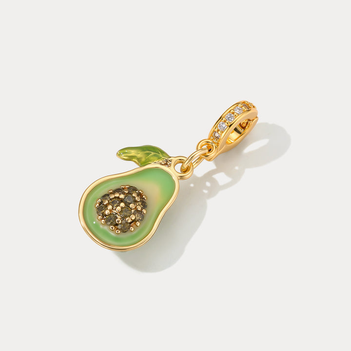 Selenichast Avocado Charm Pendant