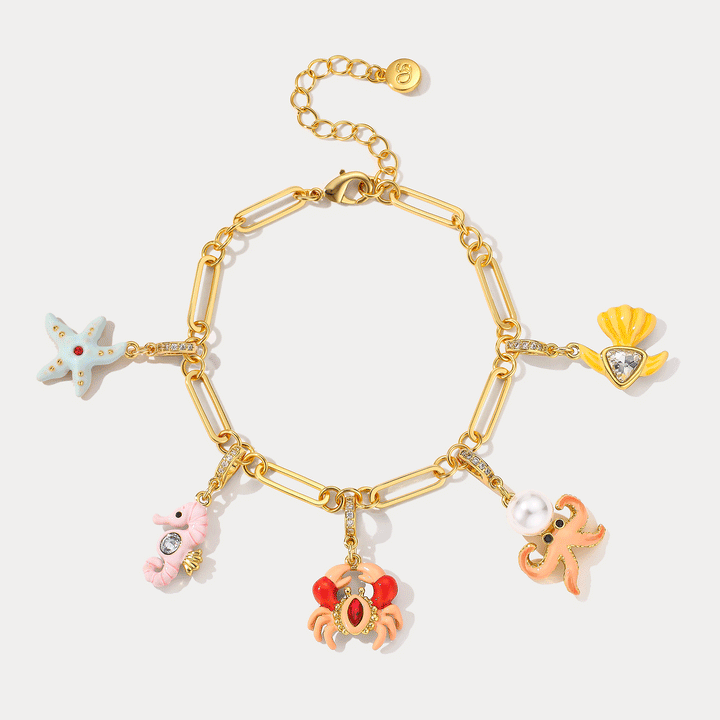 Ocean Charm Bracelet Selenichast