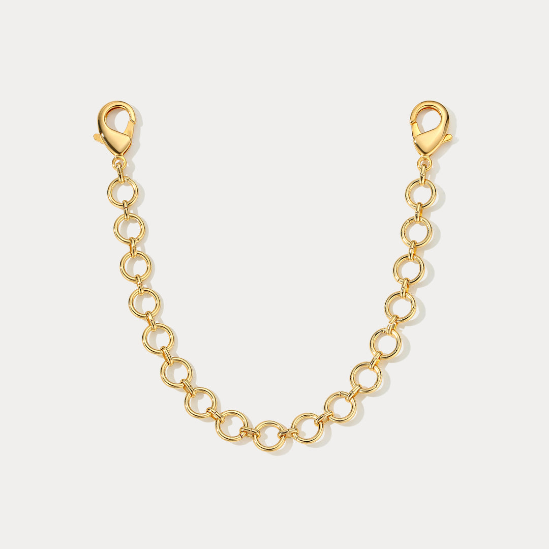 Selenichast Statement Bag Charm Chain
