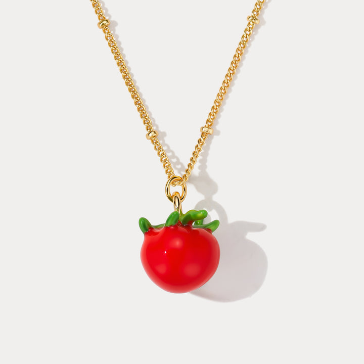 Tomato Necklace