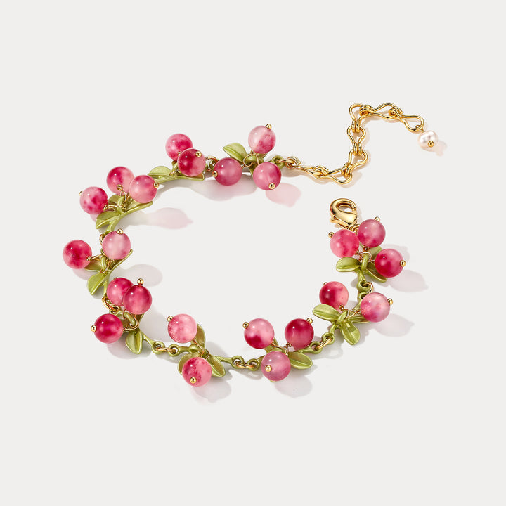 Purple Berry Bracelet Selenichast 