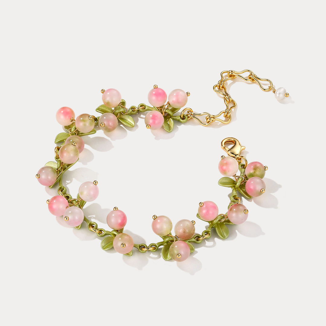 Pink Berry Bracelet Selenichast 