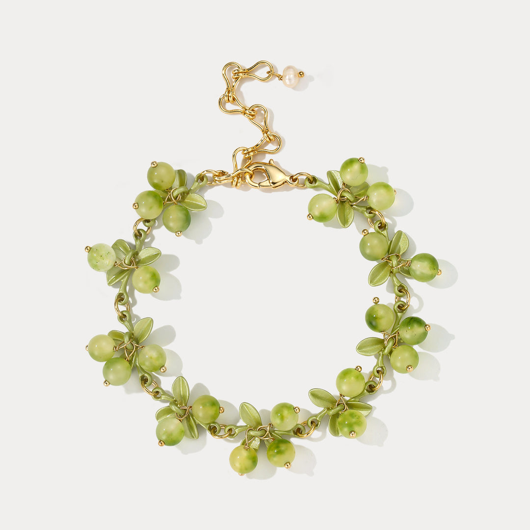 Selenichast Berry Bracelet Charm Bracelet