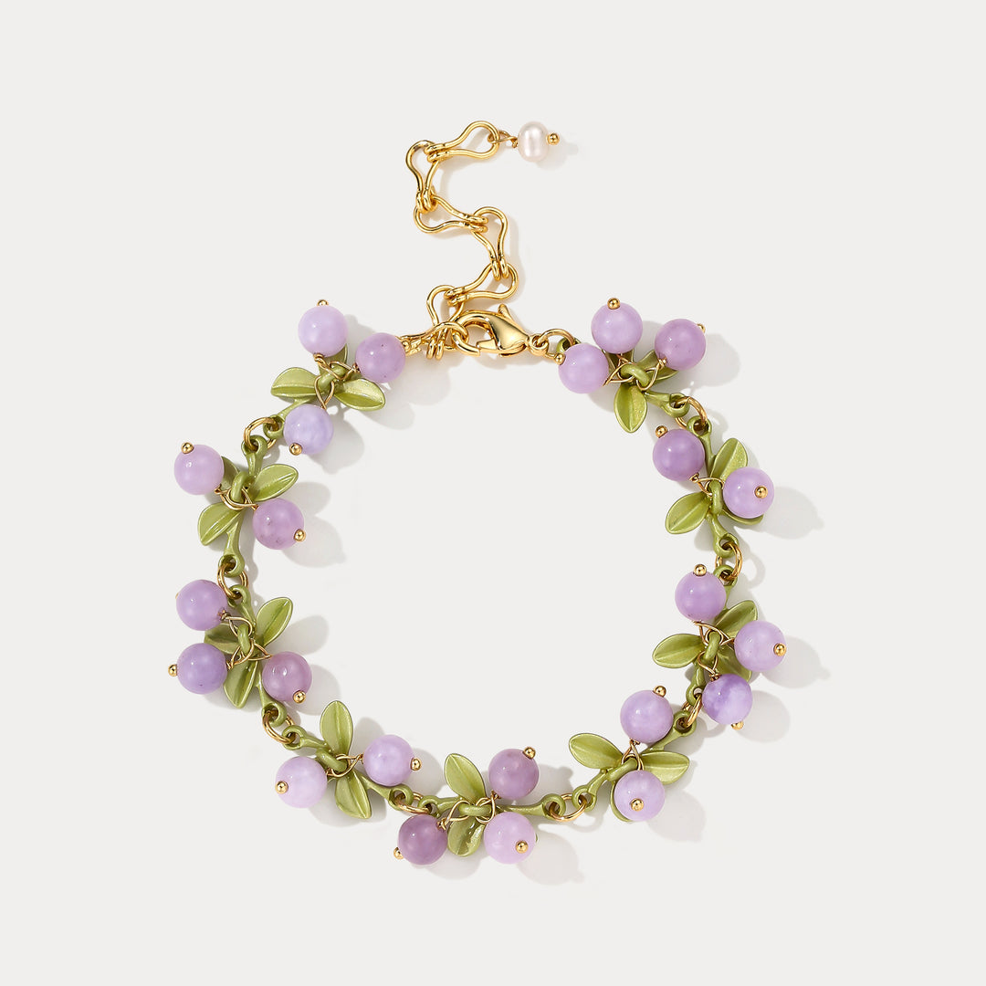 Purple Berry Bracelet Selenichast