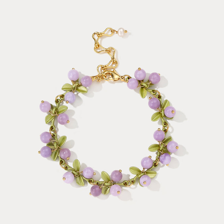 Purple Berry Bracelet Selenichast