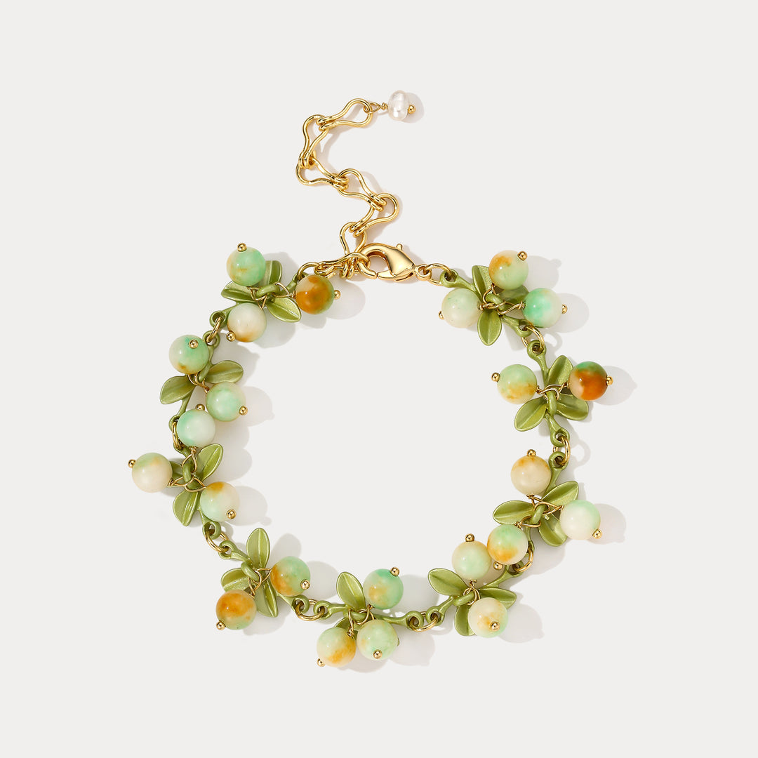 Selenichast Green Berry Bracelet