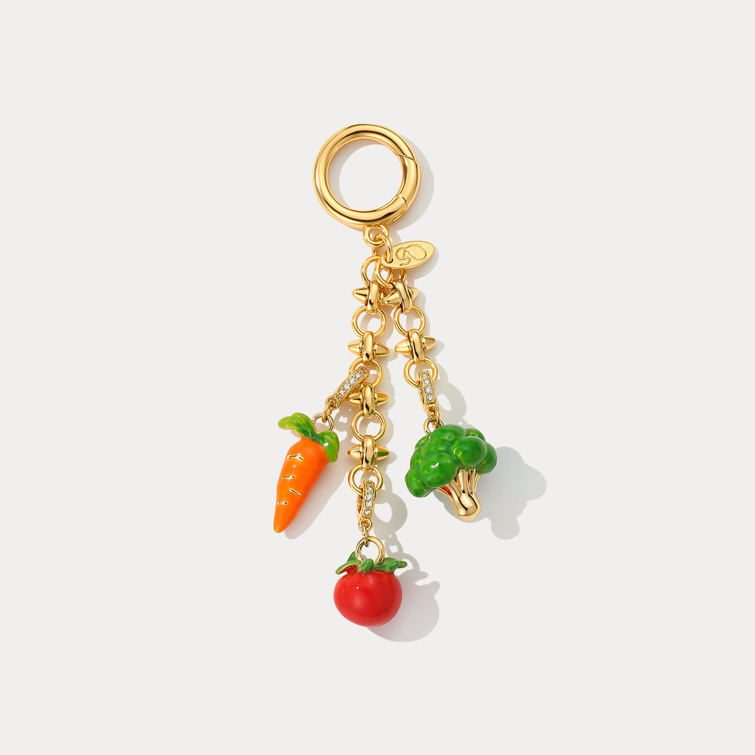 Selenichast Vegetables Bag Charm