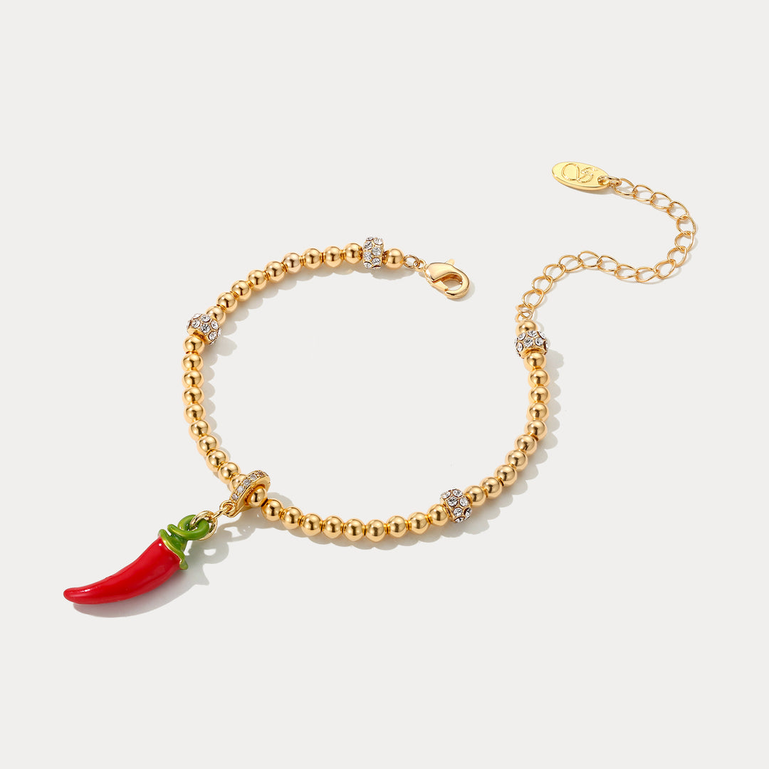 Beaded Bracelet Chilli 