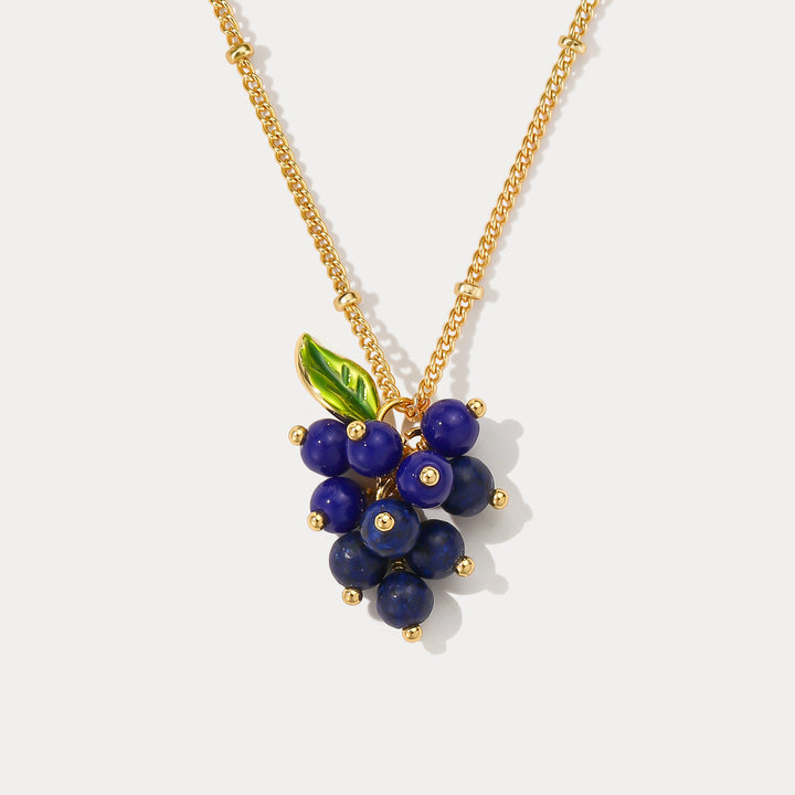 Blueberry Necklace Selenichast