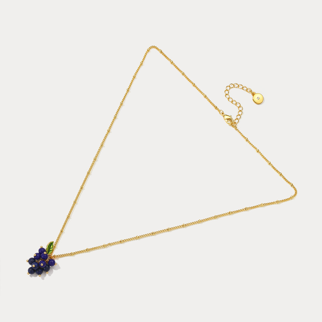 Selenichast Blueberry Necklace 