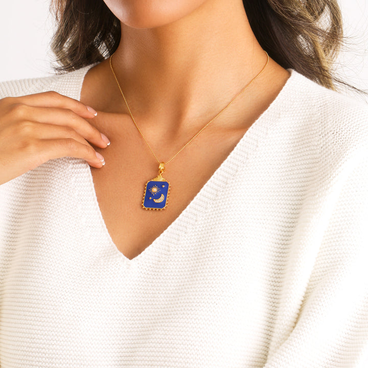 Selenichast Blue Celestial Necklace