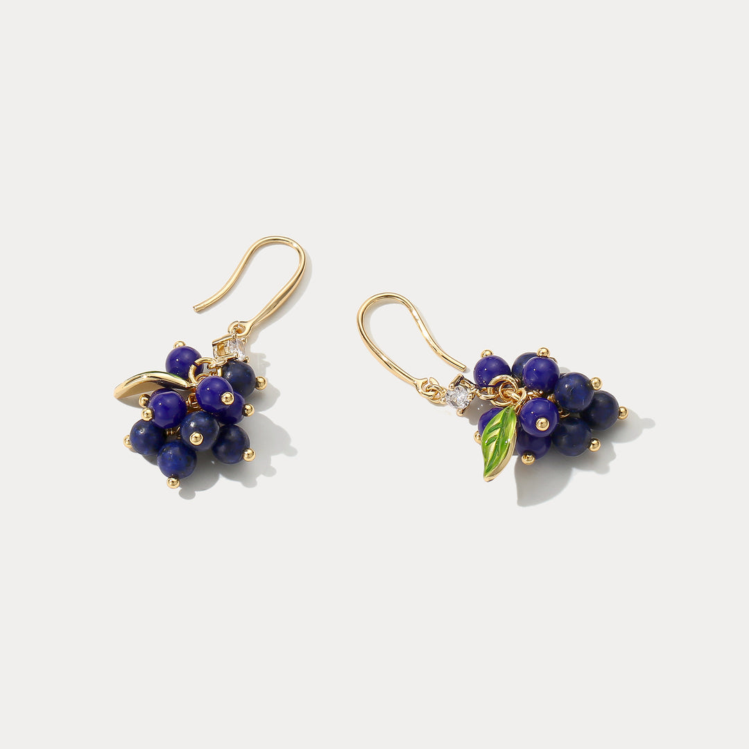 Selenichast Blueberry Earrings 