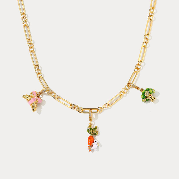 Food Charm Necklace