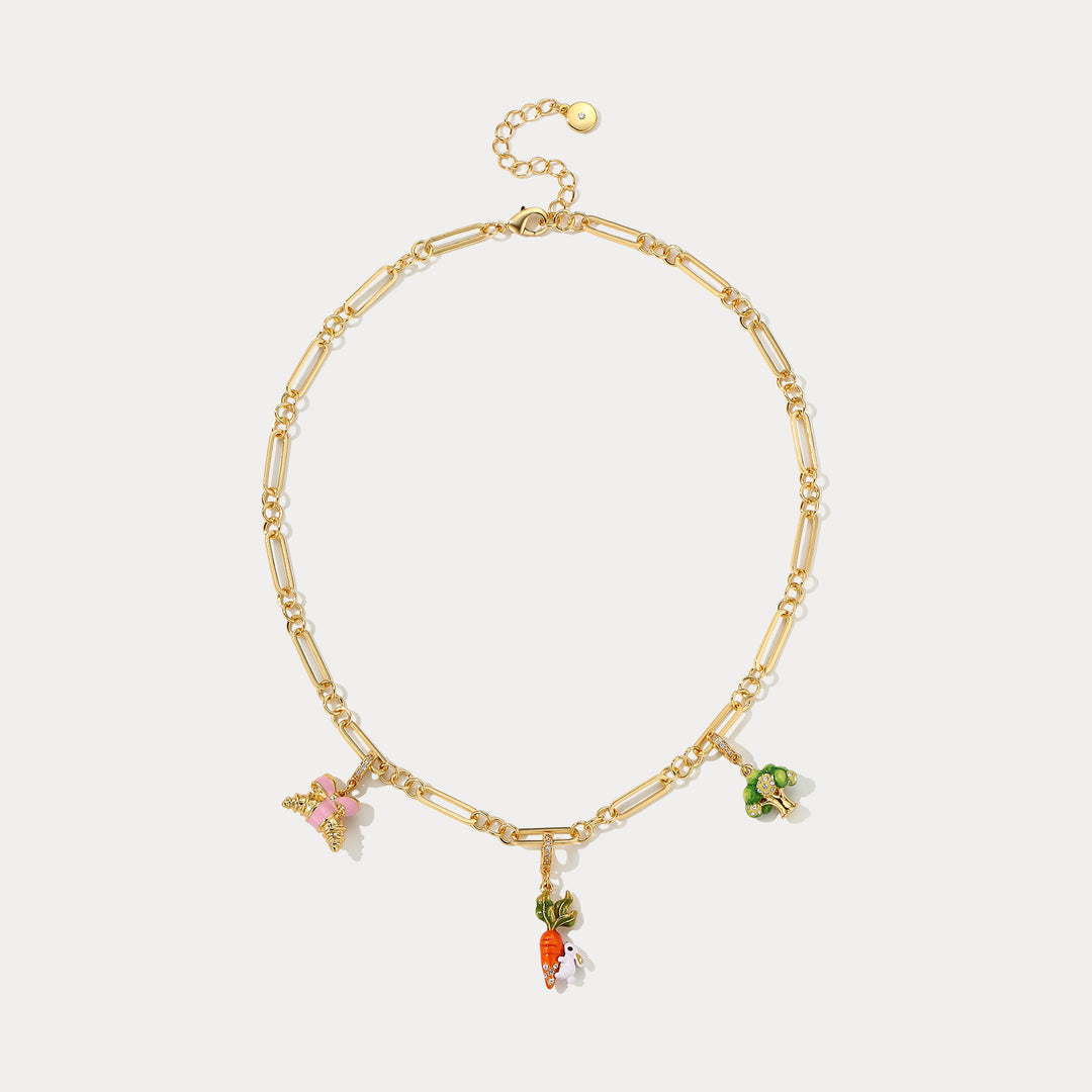 Food Charm Necklace