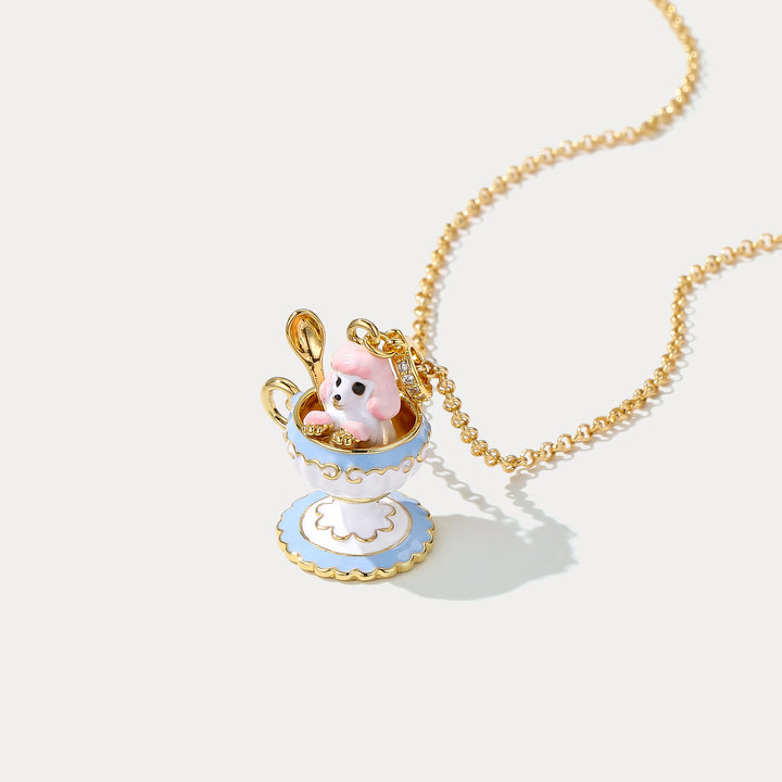 Teacup Poodle necklace Selenichast 