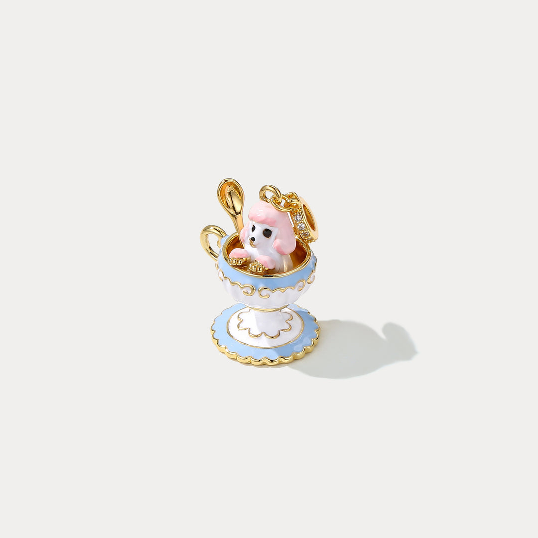Teacup Poodle Charm Selenichast