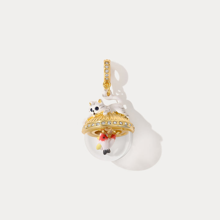 Selenichast Cat Fishing Charm