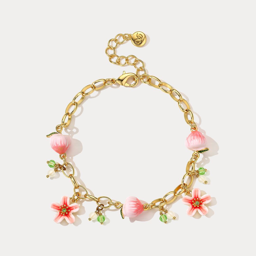 Selenichast Peach Blossom Bracelet