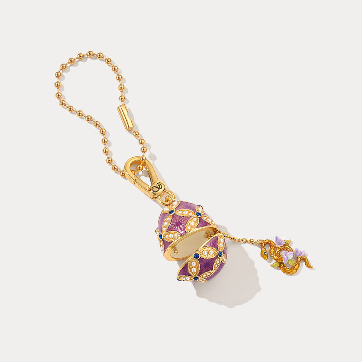 Selenichast Snake Egg Locket Charm