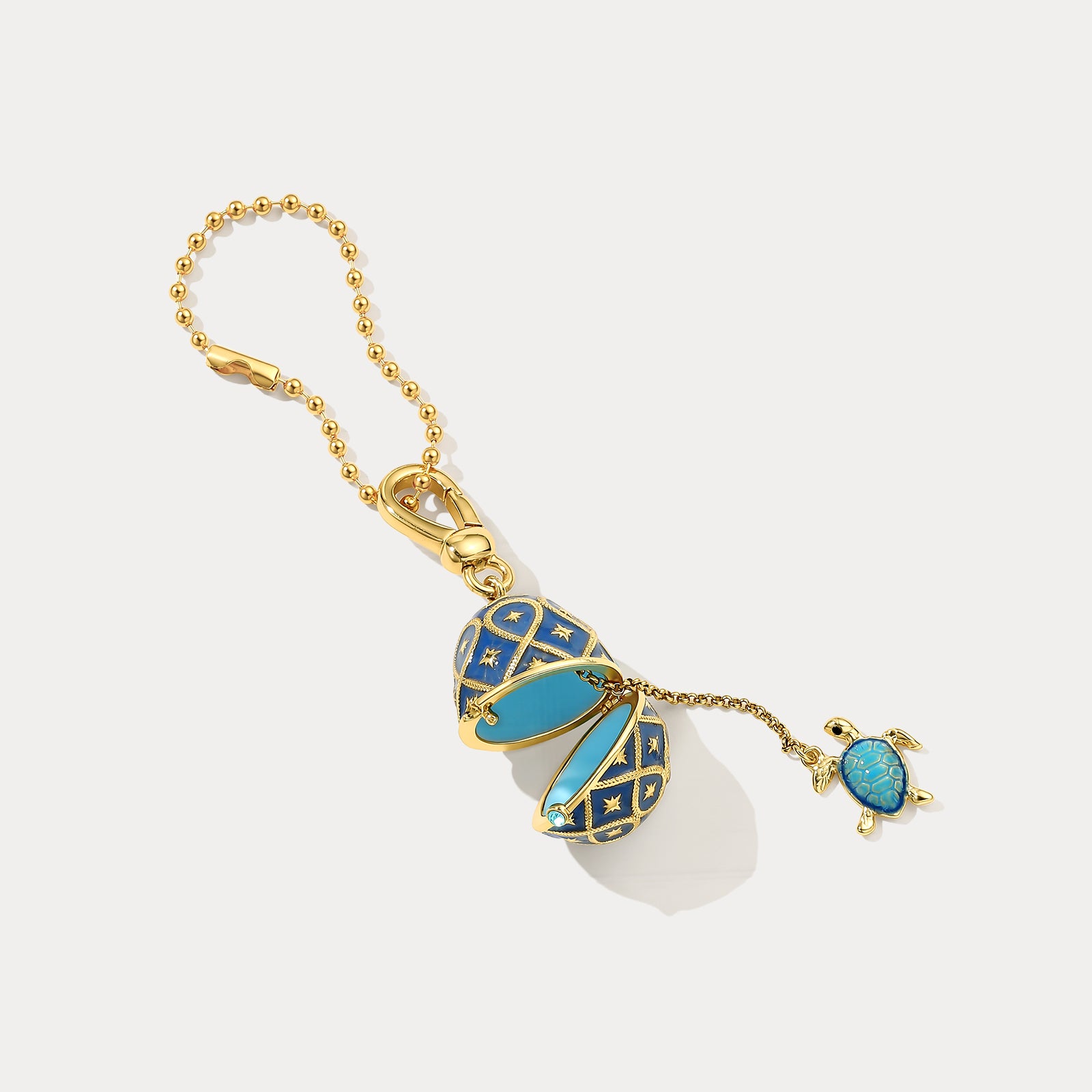 Selenichast Turtle Egg Locket Charm
