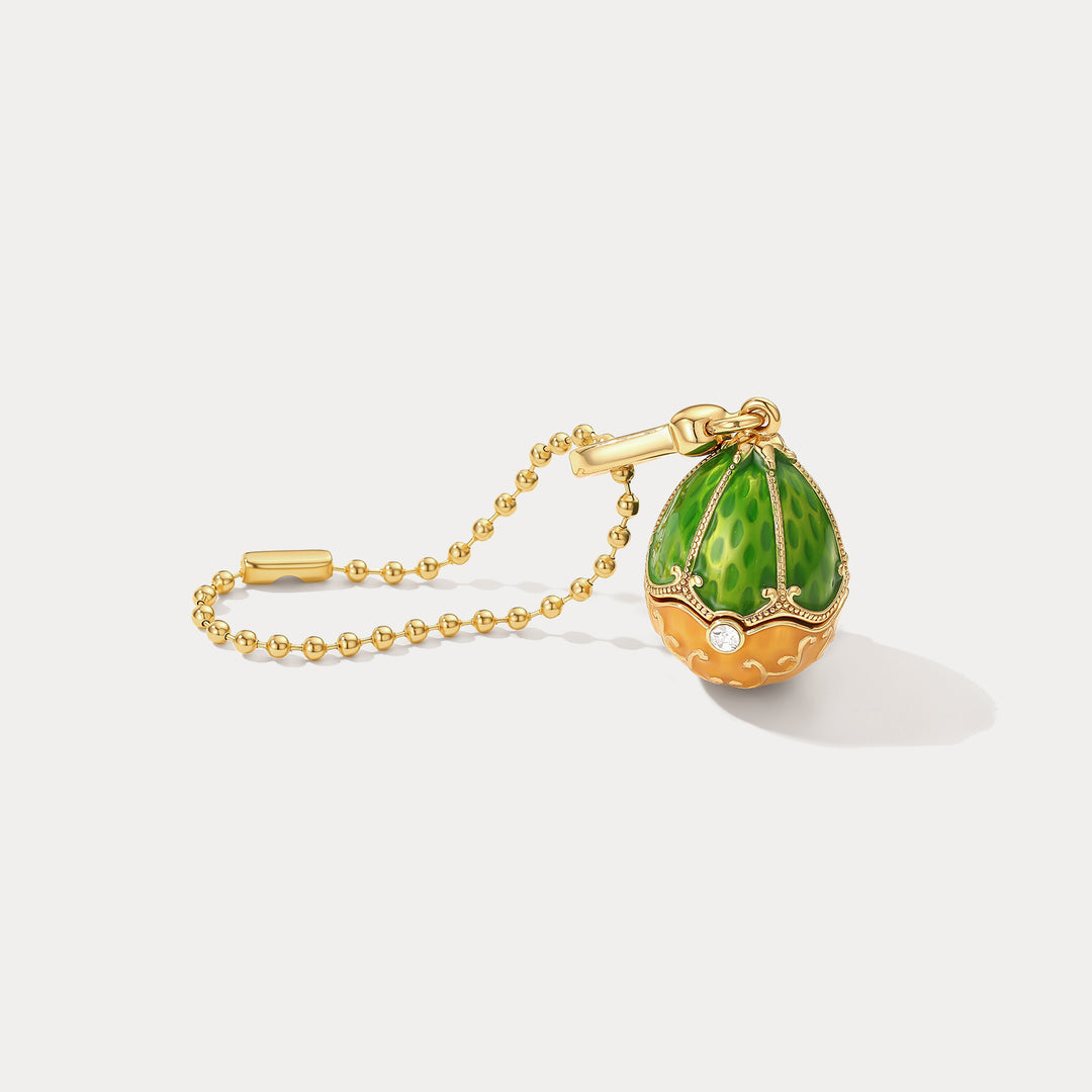 Selenichast Panda Egg Locket Charm