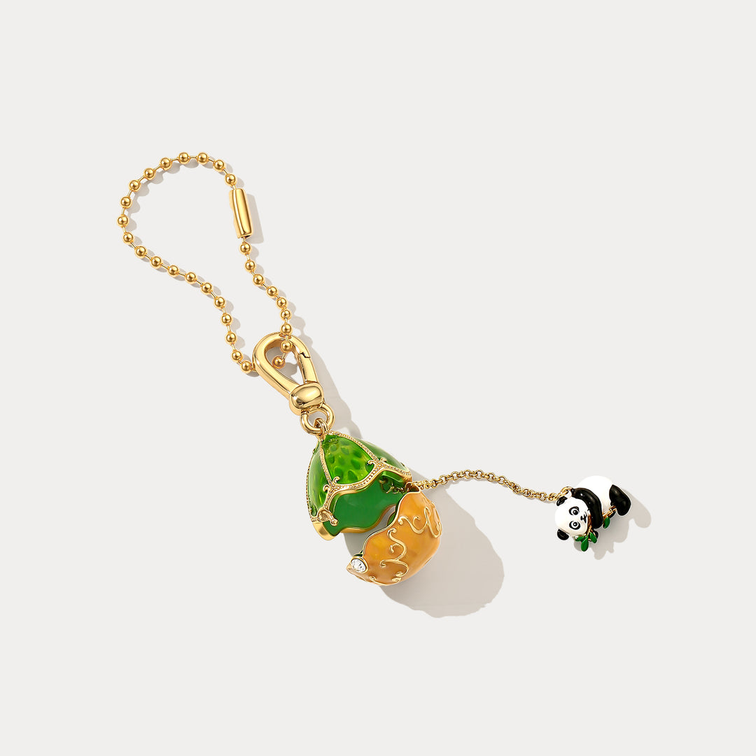 Selenichast Panda Egg Locket Charm