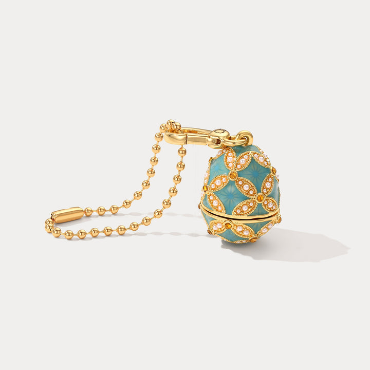 Sheep Egg Locket Necklace
