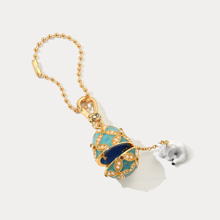Sheep Egg Locket Necklace