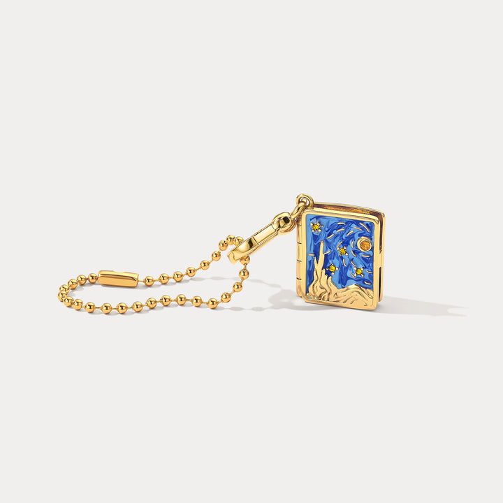 Starry Night Locket Necklace