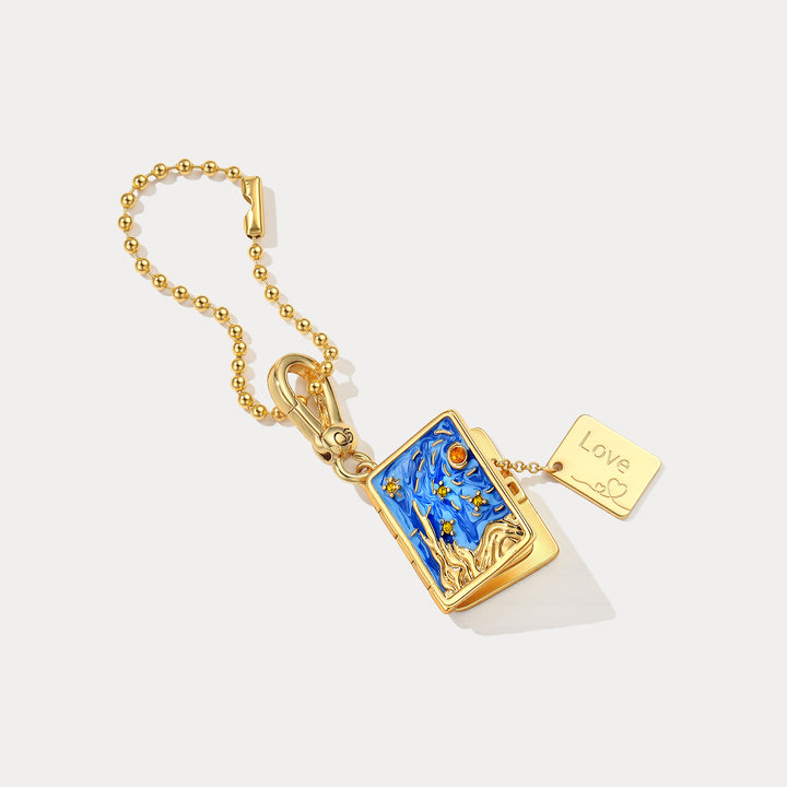 Starry Night Locket Necklace