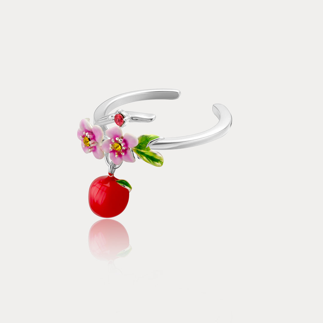 Silver Apple Ring