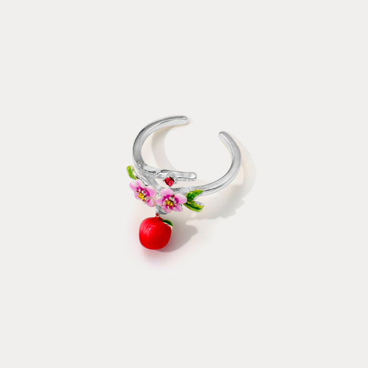 Silver Apple Ring