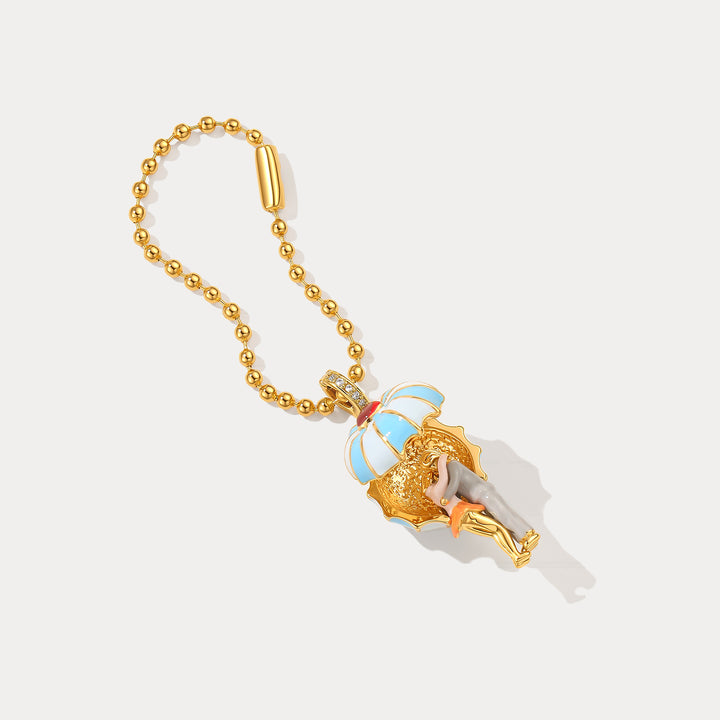 Under Umbrella Lovers Necklace