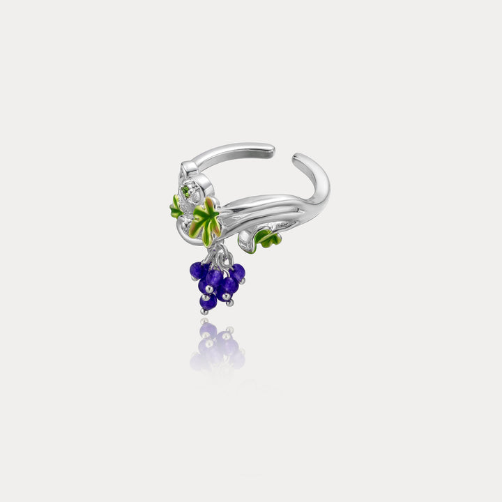 Silver Grape Ring