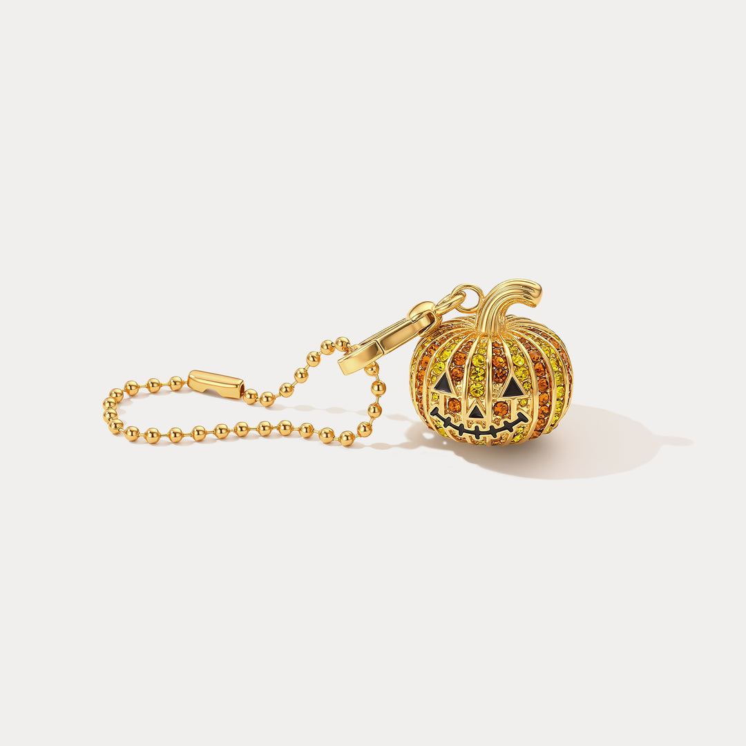 Halloween Pumpkin Charm Selenichast