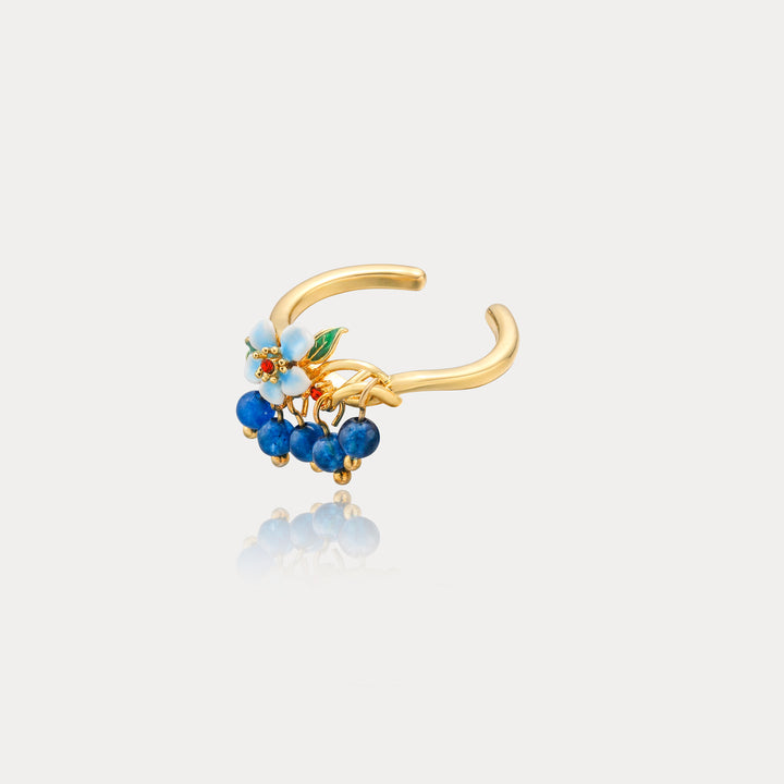 Blueberry Flower Ring