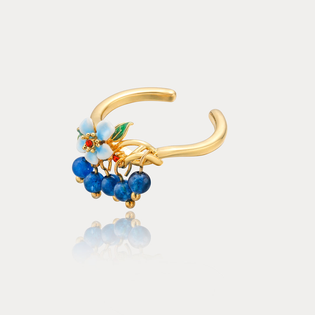 Blueberry Flower Ring