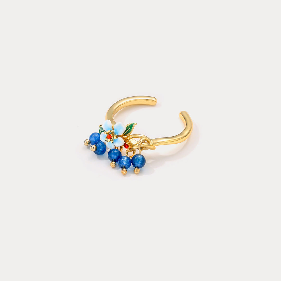 Blueberry Flower Ring