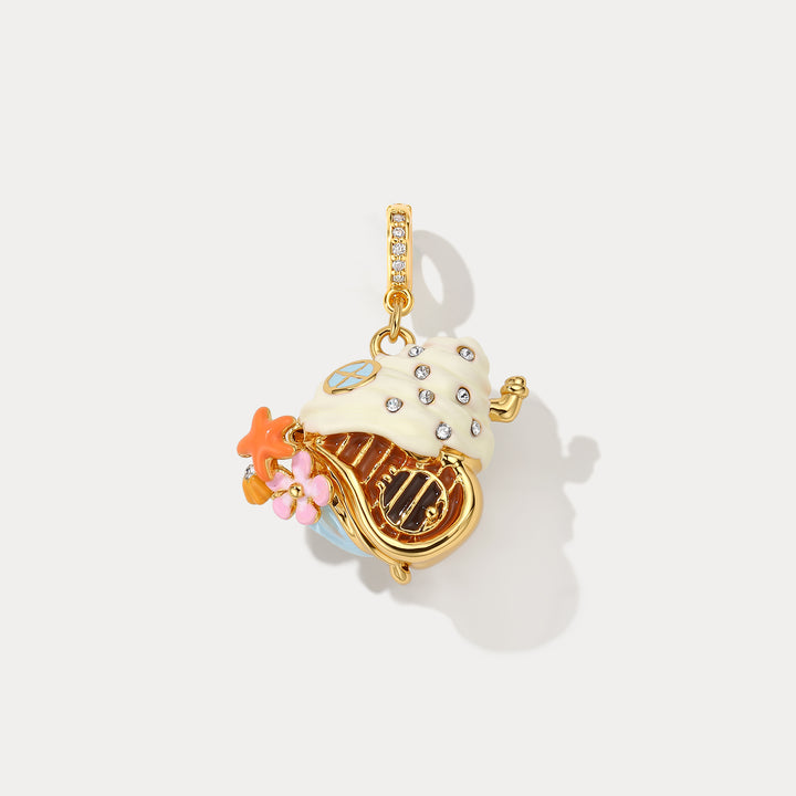 Selenichast Seashell House Charm