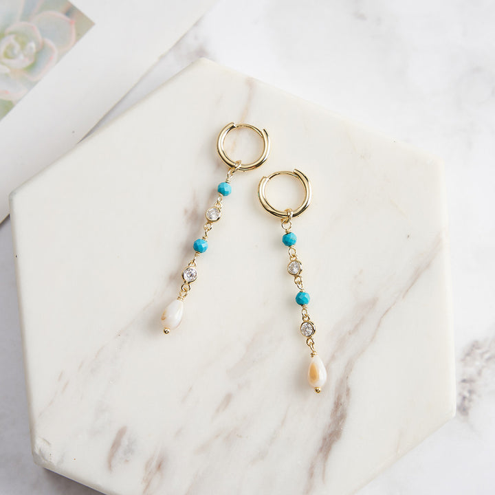 Ocean Breeze Drop Earrings