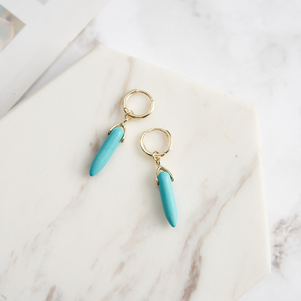 Turquoise Drop Earrings