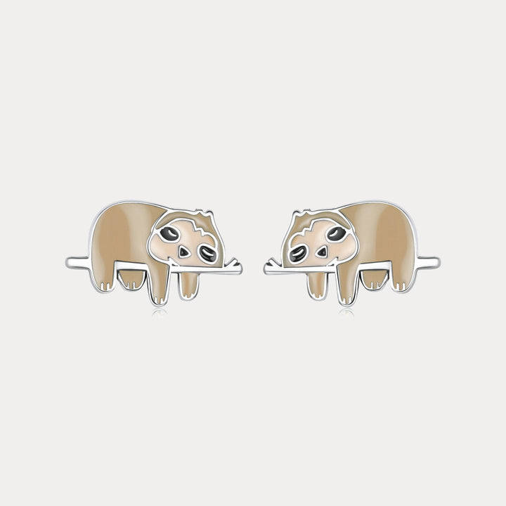Sloth Stud Earrings